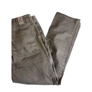 Prana Jeans Mens 32x29  Slim Fit‎ Outdoor Straight Denim Brown